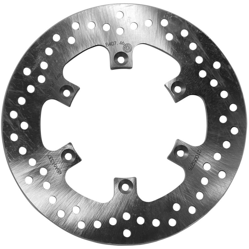 Kawasaki KX Brake Rotor (1) - Rear - Brembo OE Powersports - Fixed - `88-`02
